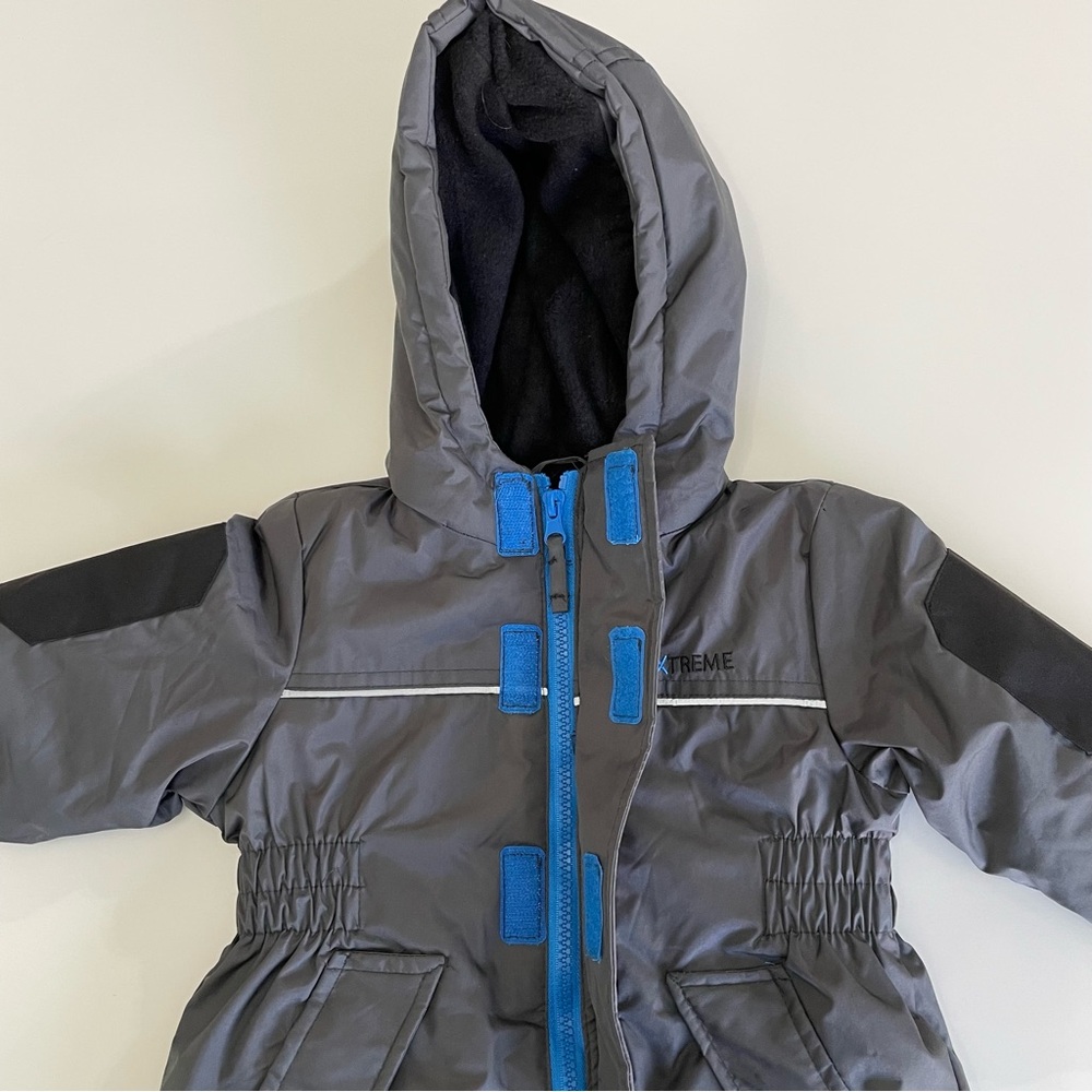 Ixtreme Outfitters Gray Infant Snowsuit size 12M Baby Winter Gorpcore Outdoor